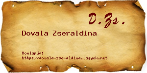 Dovala Zseraldina névjegykártya